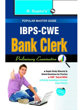 RGupta Ramesh IBPS-CWE: Bank Clerks (Preliminary) Exam Guide English Medium
